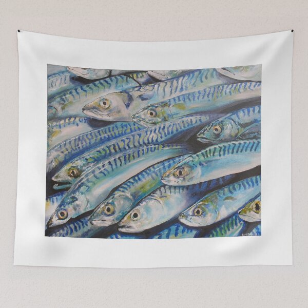 Item preview, mackerel designed and sold by iconic-arts.