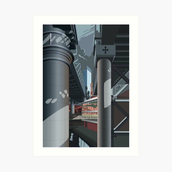 Castlefield, Manchester Art Print