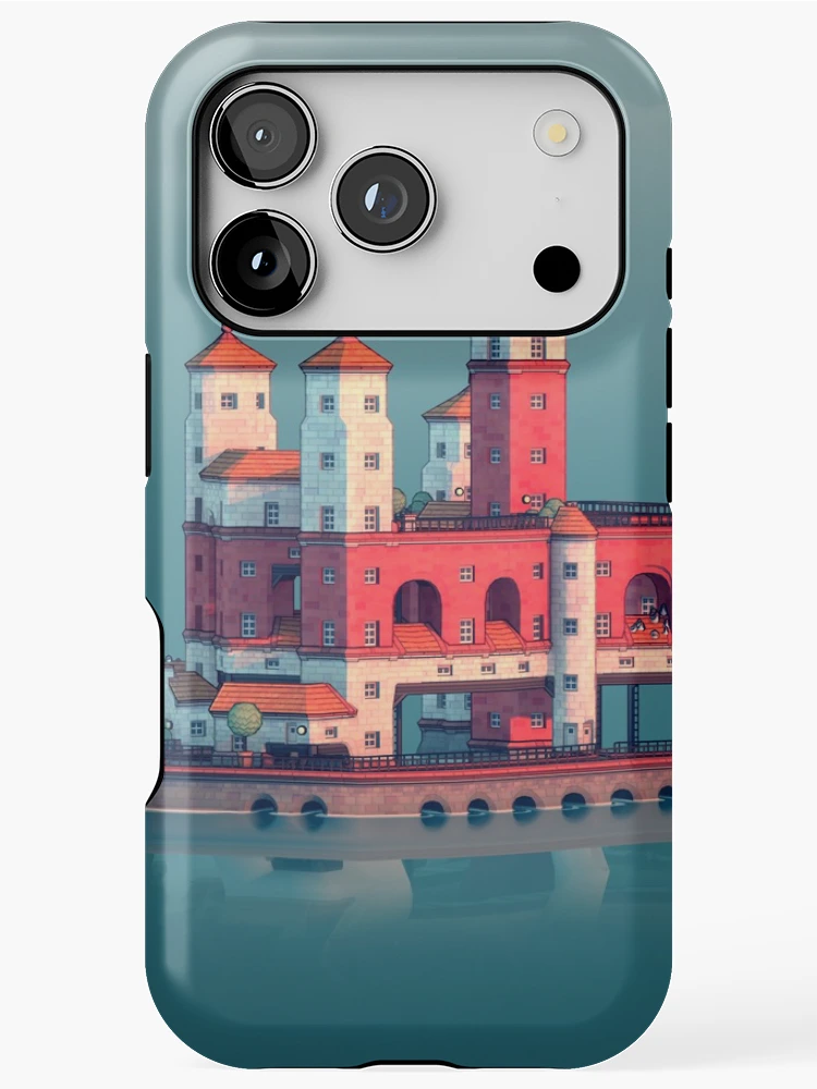 Thumbnail 1 of 4, iPhone Case, townscape designed and sold by powerpointer.