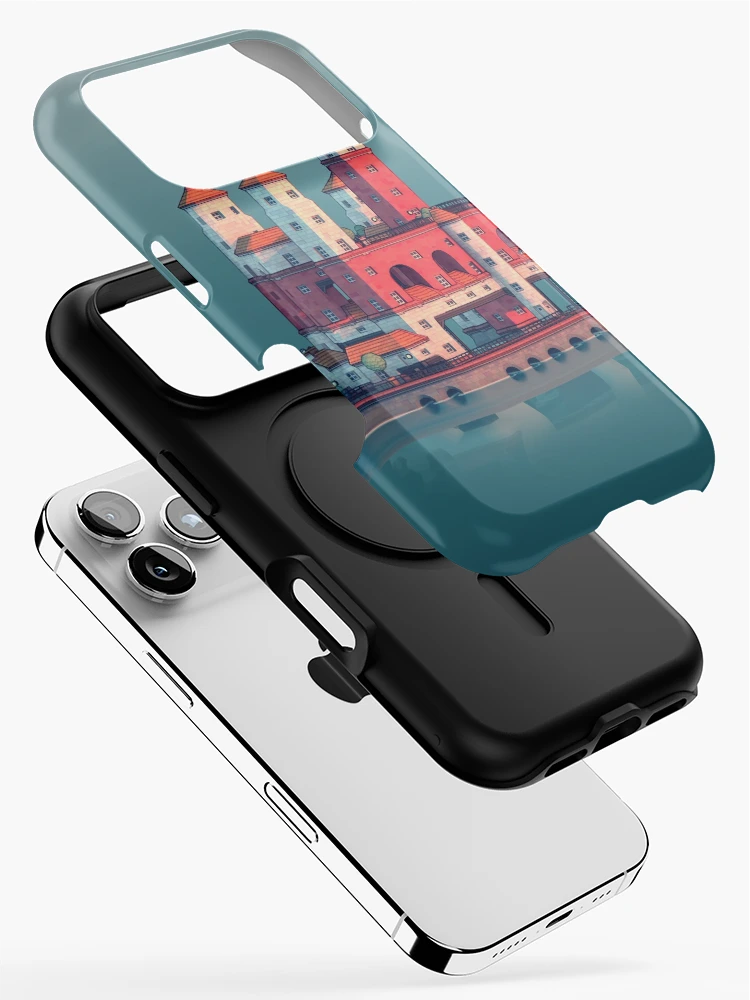 Thumbnail 2 of 4, iPhone Case, townscape designed and sold by powerpointer.