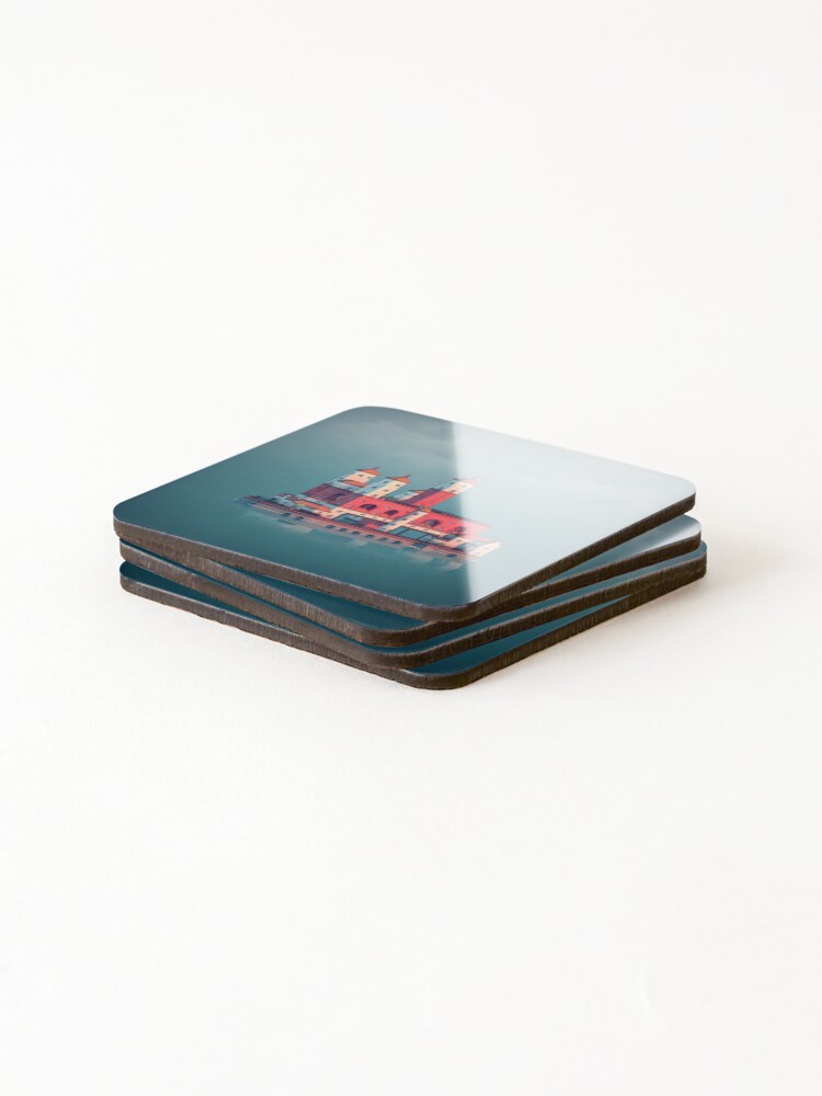 Thumbnail 4 of 5, Coasters (Set of 4), townscape designed and sold by powerpointer.