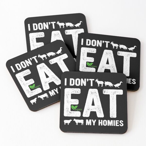 Item preview, I Dont Eat My Homies Vegan Theme designed and sold by JumboExclusive.
