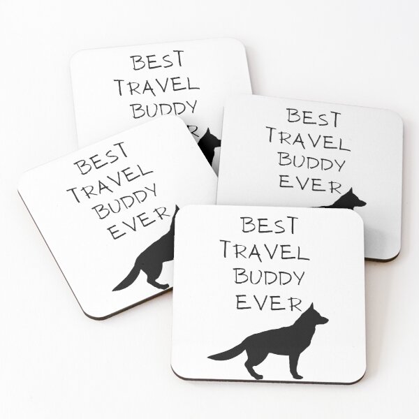 Aperçu de l'œuvre Meilleur compagnon de voyage de tous les temps - chien créée et vendue par BlueThrow.