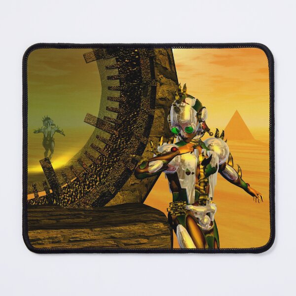 Item preview, CYBORG TITAN IN THE DESERT OF HYPERION Sci-Fi Movie Project by Bulgan Lumini designed and sold by BulganLumini.