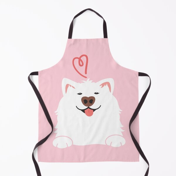 Item preview, LOVE Cute Samoyed Dog designed and sold by Lulupainting.