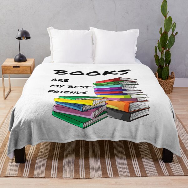 Item preview, Books are my best friend designed and sold by BlueThrow.