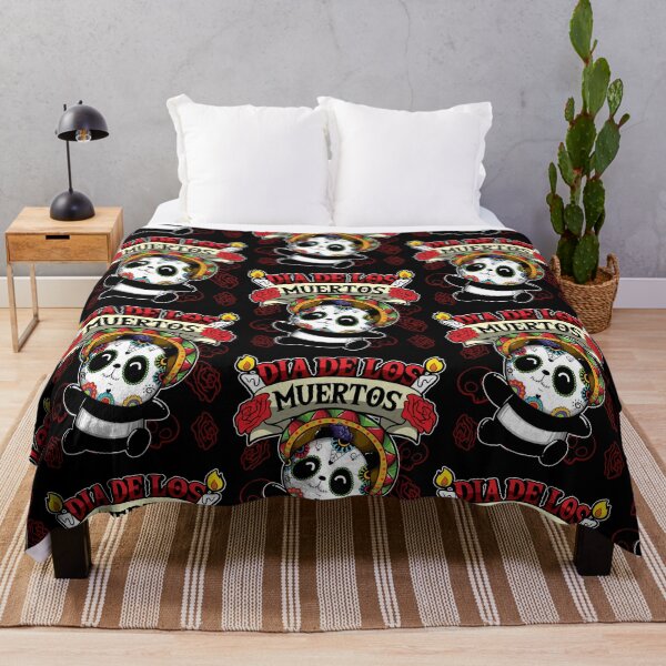 Item preview, Dia De Los Muertos Animals - Panda designed and sold by anziehend.