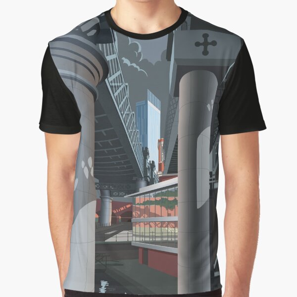 Castlefield, Manchester Graphic T-Shirt