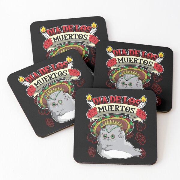 Item preview, Dia De Los Muertos Animals - Seal designed and sold by anziehend.