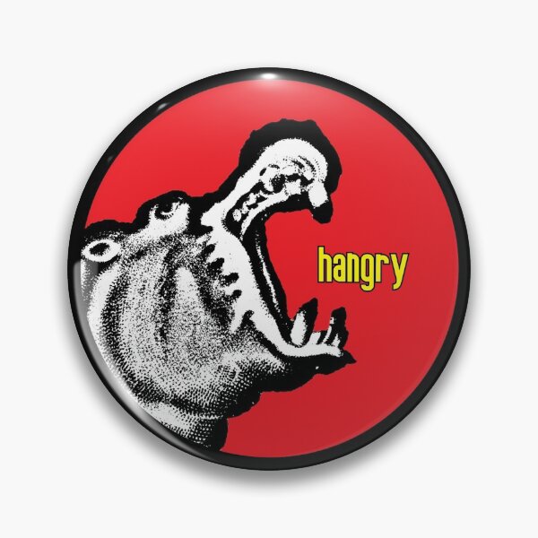 Item preview, Hangry Hippo designed and sold by RevolutionInPaint.