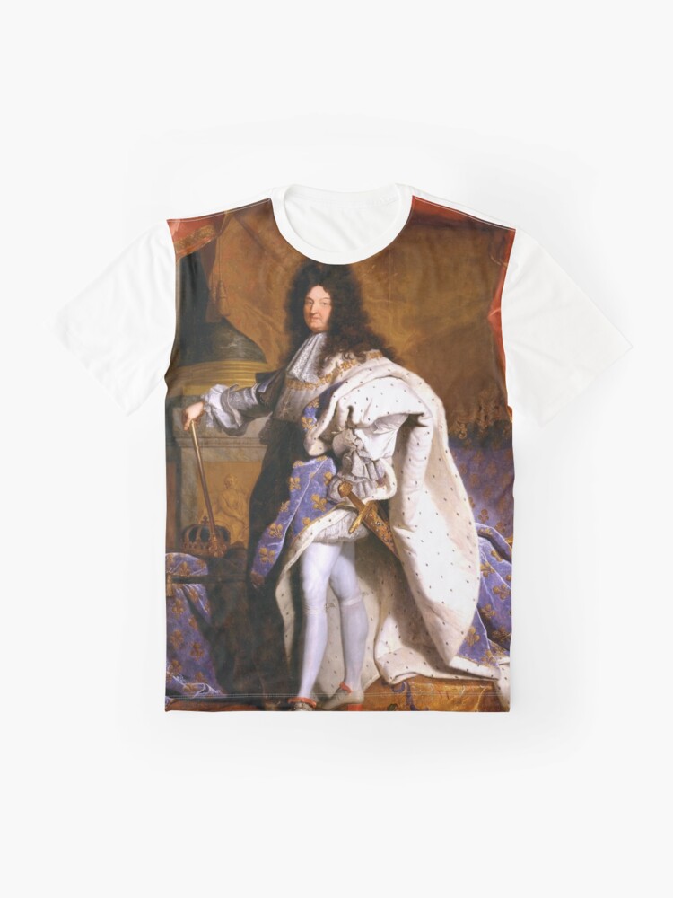 Mens clothing Louis XIV Louis 14 Roi Soleil Roi de France H Tshirt