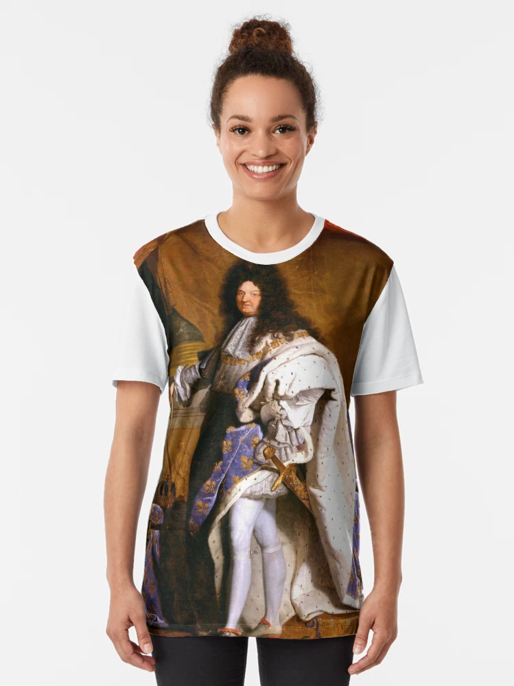 MadCowanMerch Fun Summer Retro History T-Shirt. Sun King. Louis XIV.