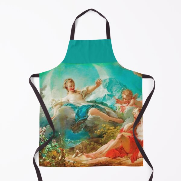 Item preview, Diana, virgin goddess of the hunt Rococo (made more vibrant) (Dianna and Endymion Fragonard 1732) designed and sold by CristalleLisa.