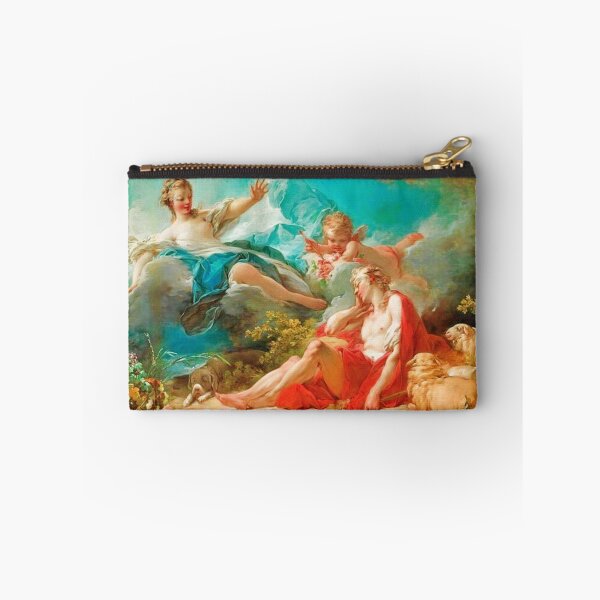 Item preview, Diana, virgin goddess of the hunt Rococo (made more vibrant) (Dianna and Endymion Fragonard 1732) designed and sold by CristalleLisa.