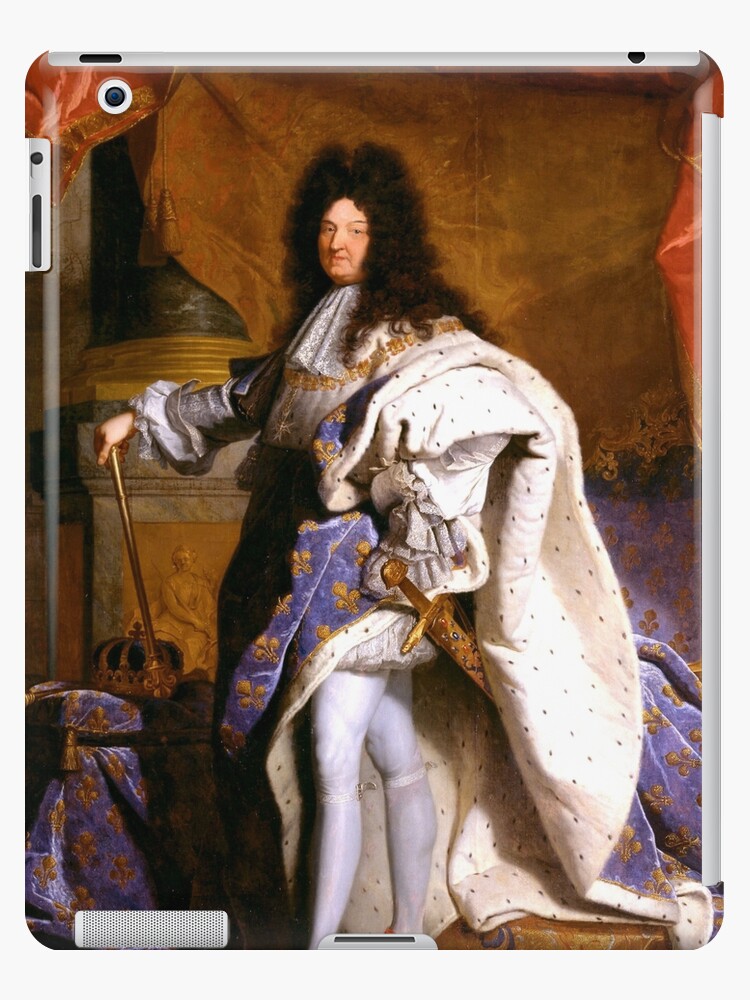Hyacinthe Rigaud louis 14 Louis XIV King Sun Zipper Pouch by