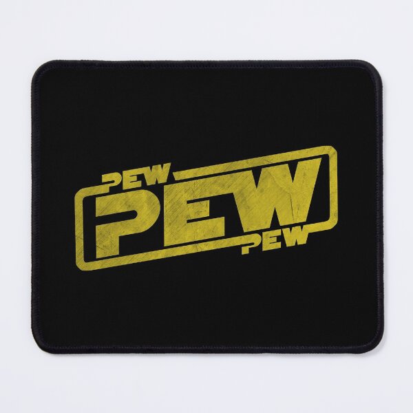 Item preview, Pew Pew Pew - Blaster Movie Quote Reference designed and sold by anziehend.