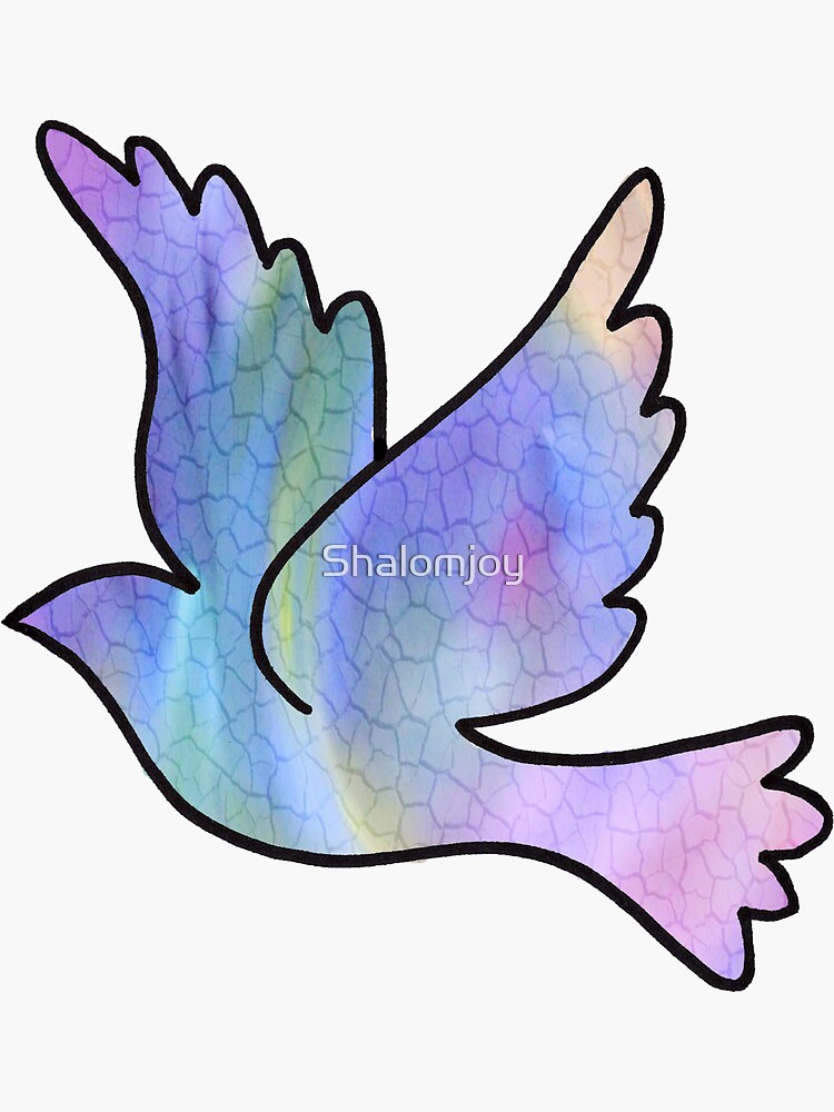 &ldquo;Dove&rdquo; Sticker by Shalomjoy | Redbubble