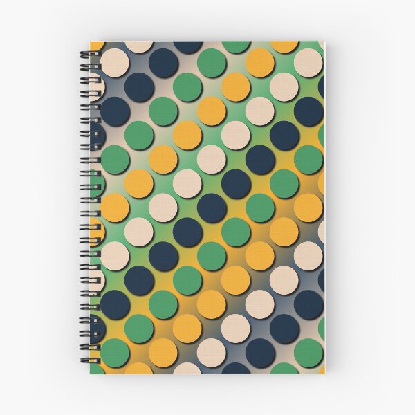 Item preview, Vintage color circles pattern with shadows designed and sold by Timur Chelyadnik.