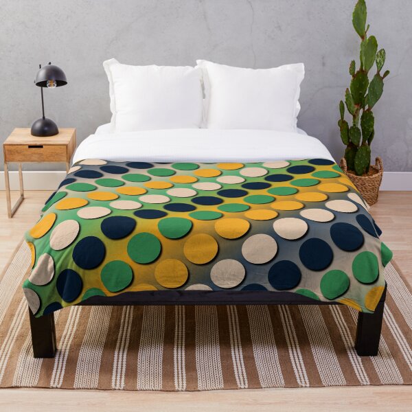 Item preview, Vintage color circles pattern with shadows designed and sold by Timur Chelyadnik.
