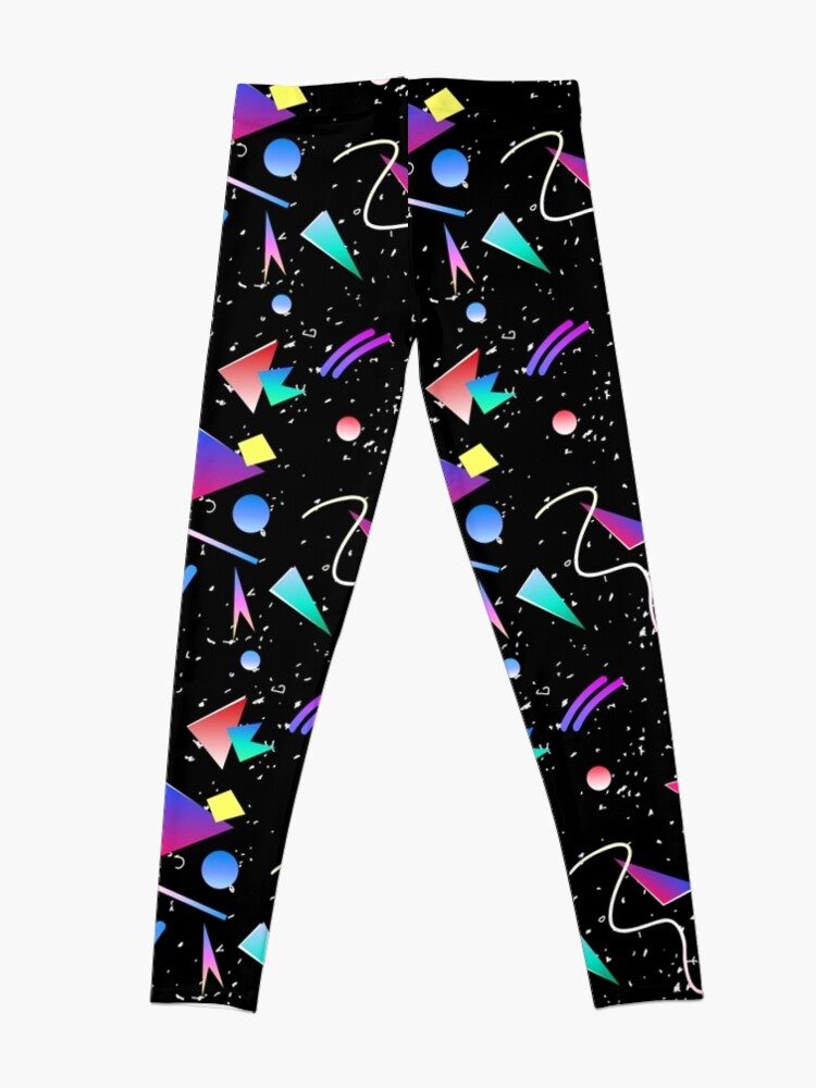 Alternate view of HELLO MEMPHIS (black) Leggings
