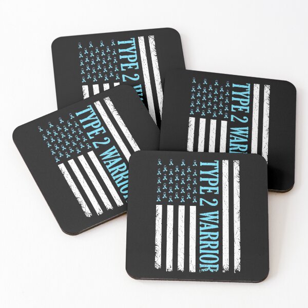 Item preview, Type 2 Warrior Diabetes Awareness Diabetic Gifts Men Women designed and sold by herwinv.