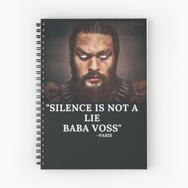 Item preview, SEE - BABA VOSS - SILENCE IS NOT A LIE BABA VOSS -T-SHIRTS -IPHONE CASES & WALL POSTERS designed and sold by Designerstown.