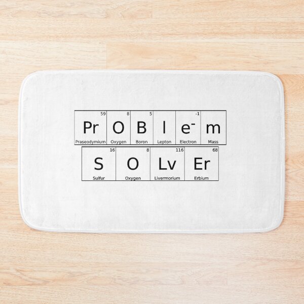 Item preview, Problem Solver written in Chemistry Periodic Table Elements designed and sold by UncleStuScience.