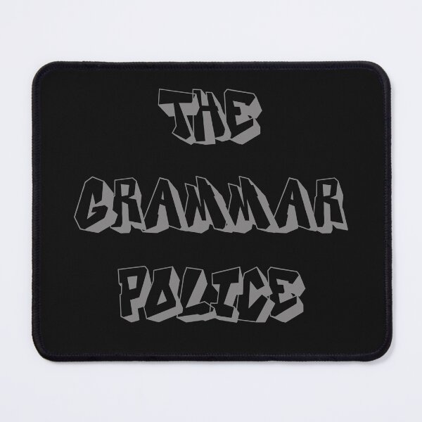 Item preview, grammar police designed and sold by LPDesignsUK.