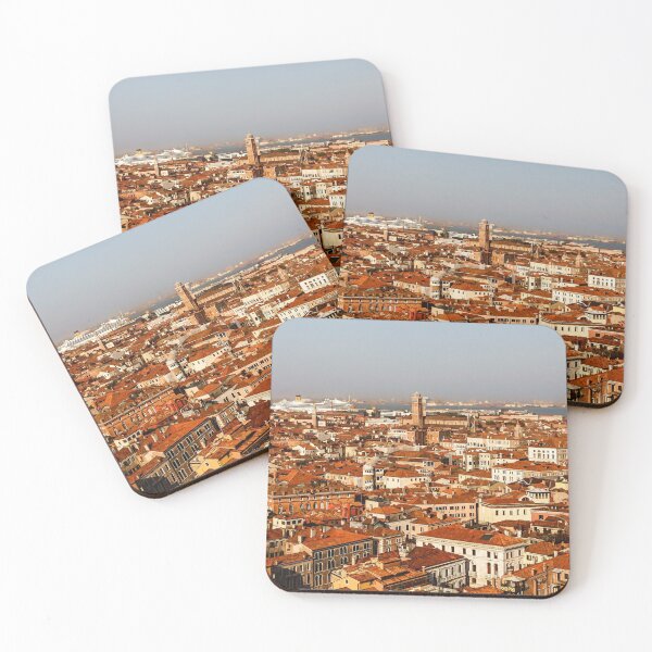 Item preview, Impressions of Venice - Red Roofs and Cruise Ships designed and sold by Georgia Mizuleva.