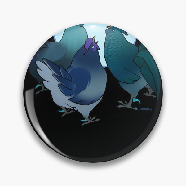 Item preview, Blue Chicken Moon designed and sold by LAURAREARD.