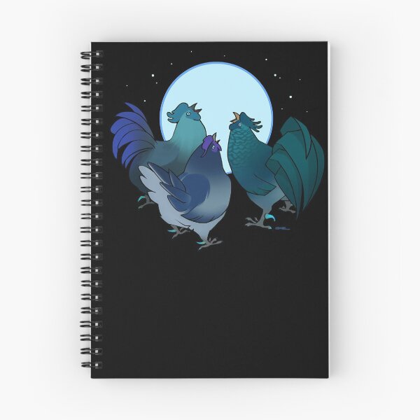 Item preview, Blue Chicken Moon designed and sold by LAURAREARD.