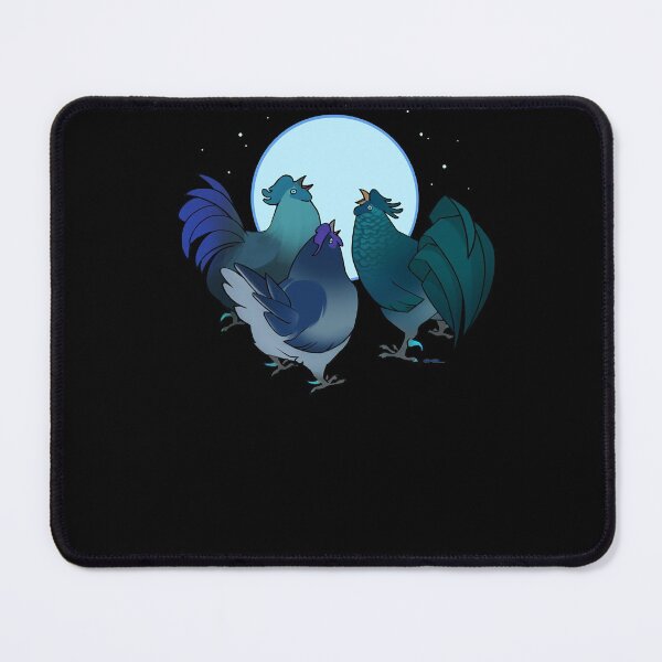 Item preview, Blue Chicken Moon designed and sold by LAURAREARD.
