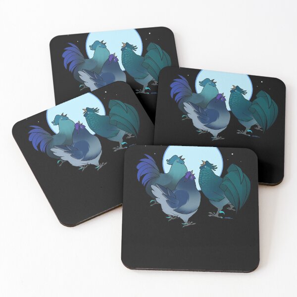 Item preview, Blue Chicken Moon designed and sold by LAURAREARD.