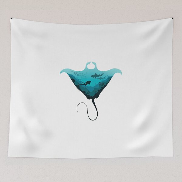 Item preview, Manta rays and diving designed and sold by landscapeworlds.