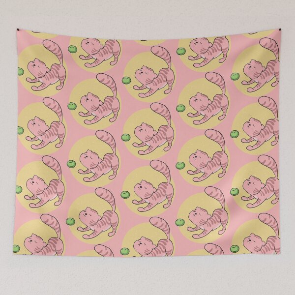 Item preview, Lazy Pink Cats designed and sold by Gernatatiti.