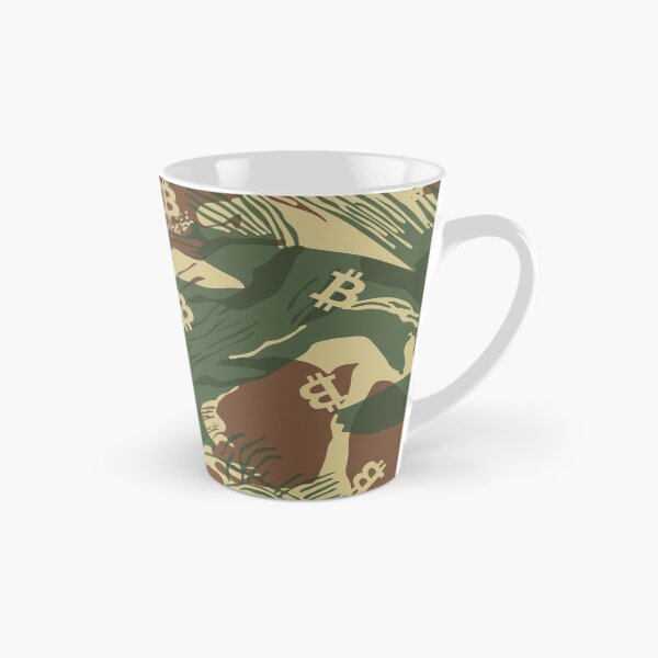 Item preview, Trazo de rodesia de camuflaje de Bitcoin designed and sold by arendbotha.