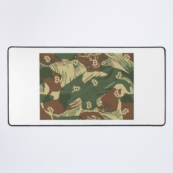 Item preview, Bitcoin Camouflage Rhodesian Brushstroke designed and sold by arendbotha.