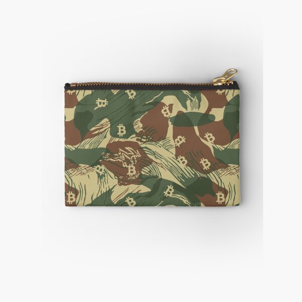 Item preview, Bitcoin Camouflage Rhodesian Brushstroke  designed and sold by arendbotha.