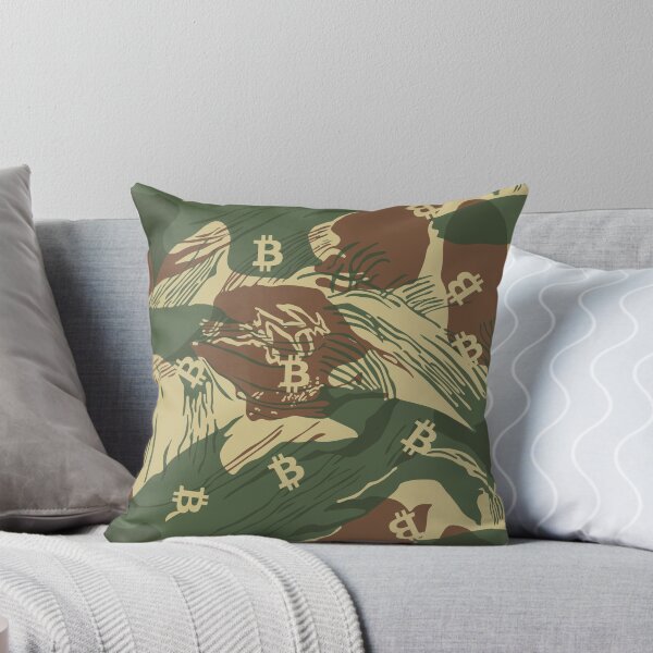 Item preview, Bitcoin Camouflage Rhodesian Brushstroke  designed and sold by arendbotha.