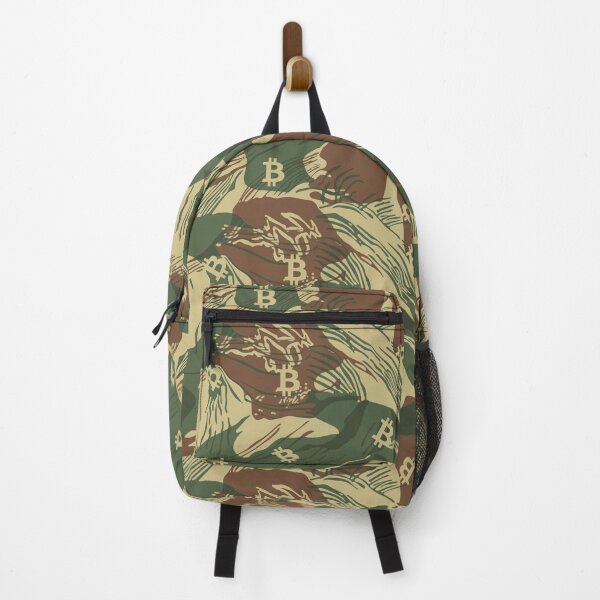 Item preview, Bitcoin Camouflage Rhodesian Brushstroke designed and sold by arendbotha.