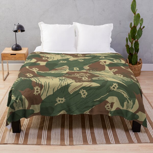 Item preview, Bitcoin Camouflage Rhodesian Brushstroke  designed and sold by arendbotha.