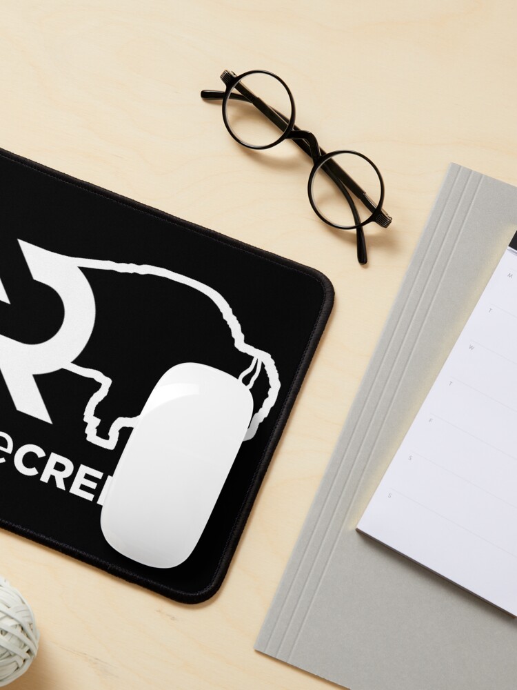 Thumbnail 3 of 5, Mouse Pad, Decred Bison © v1 (Design timestamped by https://timestamp.decred.org/) designed and sold by OfficialCryptos.