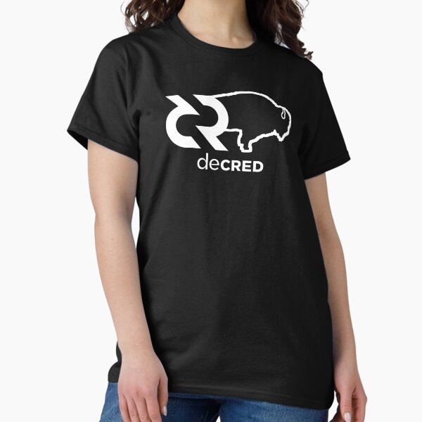 Decred Bison © v1 (Design timestamped by https://timestamp.decred.org/) Classic T-Shirt