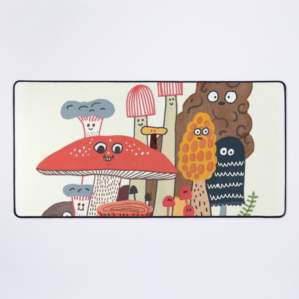 The Mushroom Fan Club Exhibitions Desk Mat