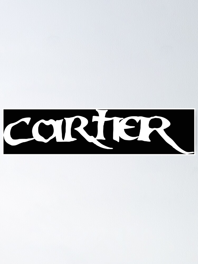 Playboi Carti Cartier Logo Merch Shirt Sticker Poster