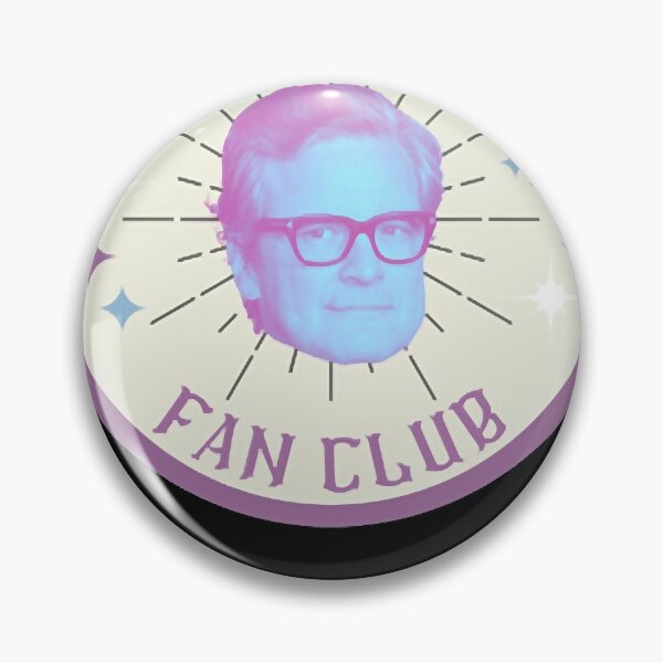 Item preview, Colin Firth Fan Club Badge designed and sold by LAURAREARD.