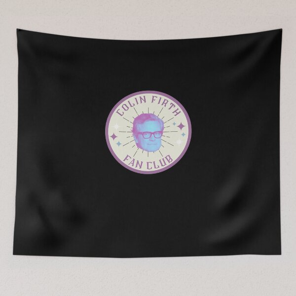 Item preview, Colin Firth Fan Club Badge designed and sold by LAURAREARD.