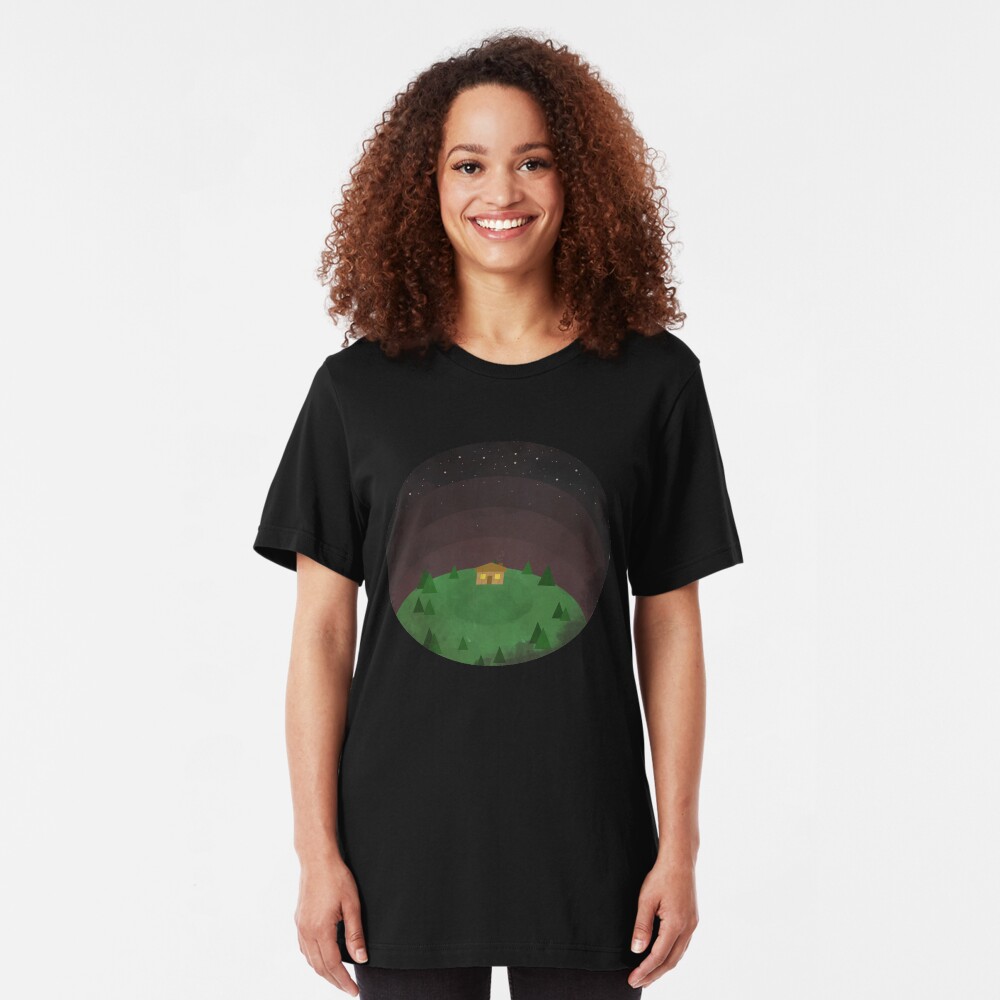 Night Forest Slim Fit T-Shirt