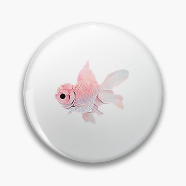 Item preview, pink gold fish designed and sold by salemfoxy.