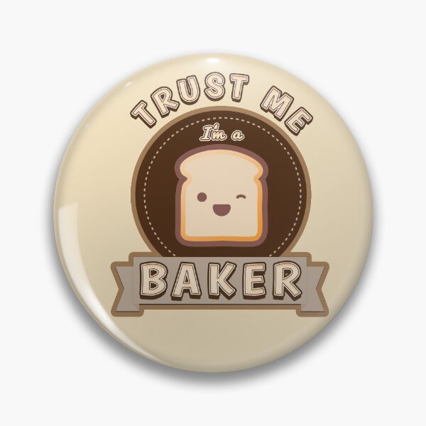 Item preview, Trust me I'm a Baker: A cute kawaii winking bread shirt about baking designed and sold by AxelGreen72.